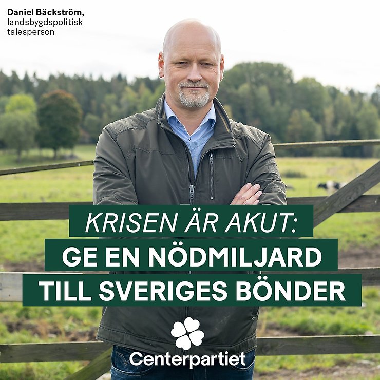 Krisen är Akut - Centerpartiet